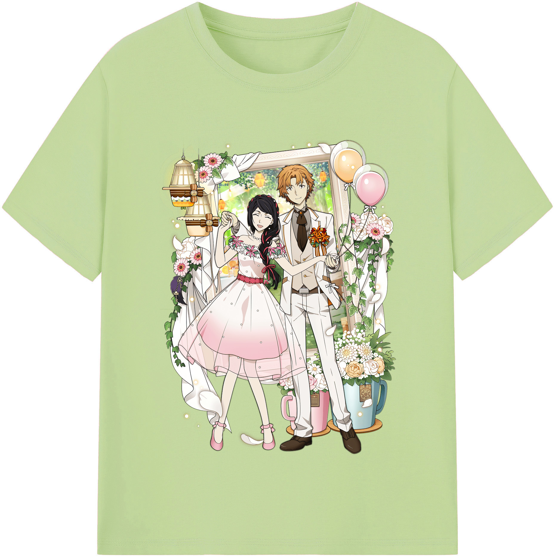 （画像用） 文豪ストレイドッグス Bungo Stray Dogs 綿100％半袖Tシャツ（フロントプリント）